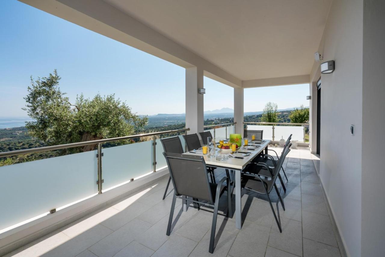 Alkistis Villa With Amazing Sea View Maroulás Exterior foto