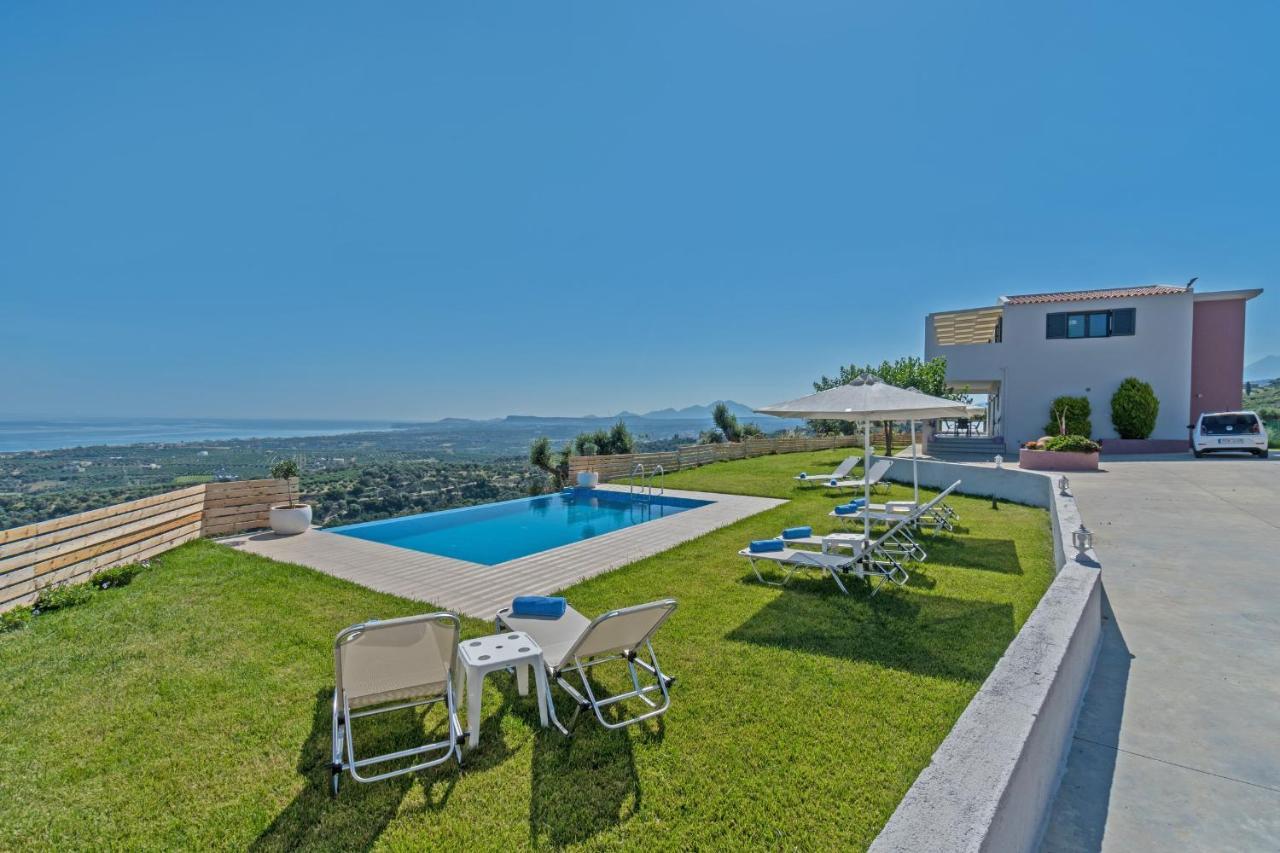 Alkistis Villa With Amazing Sea View Maroulás Exterior foto