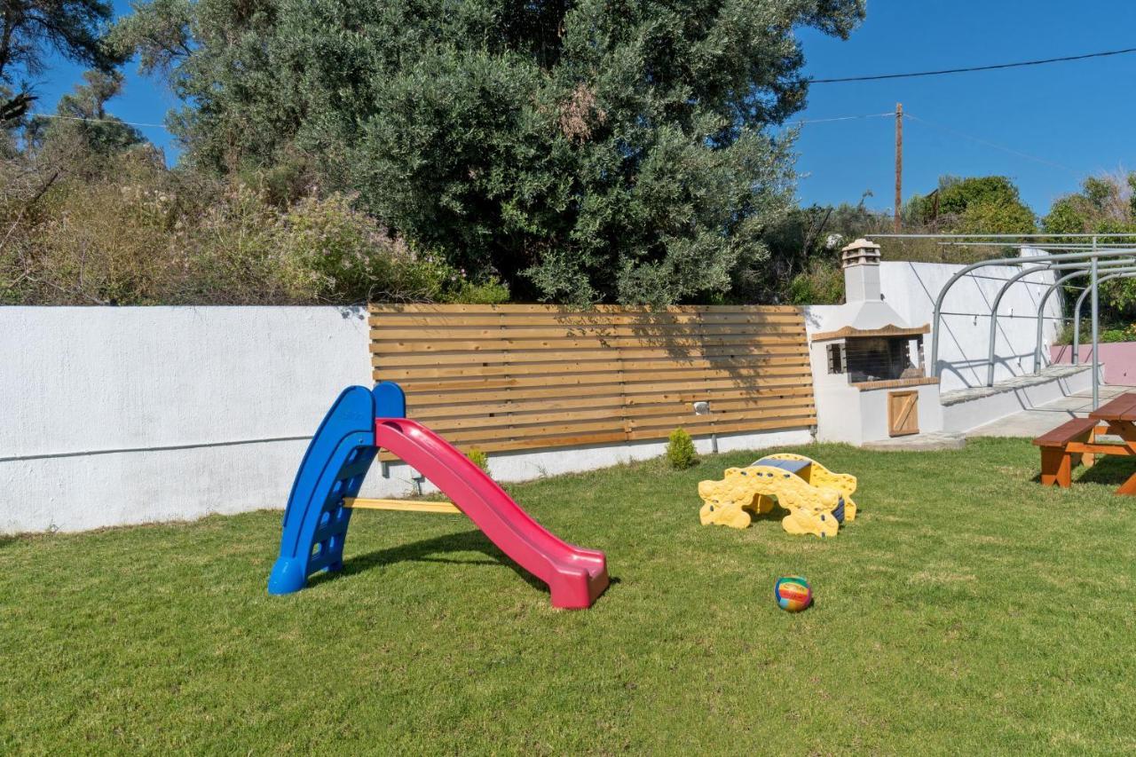 Alkistis Villa With Amazing Sea View Maroulás Exterior foto