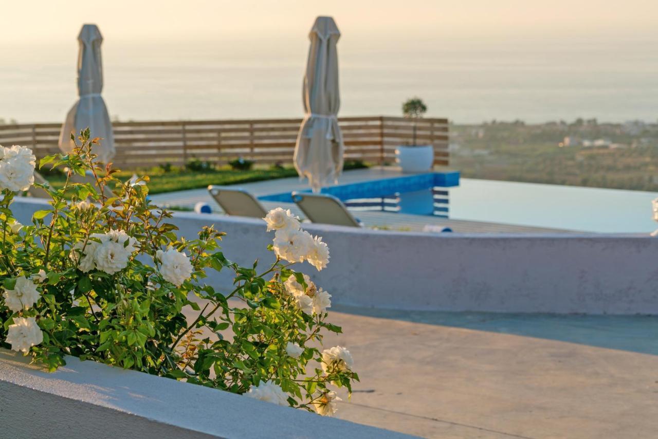 Alkistis Villa With Amazing Sea View Maroulás Exterior foto